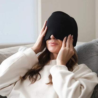 Bonnet relaxant pour migraines et maux de tête